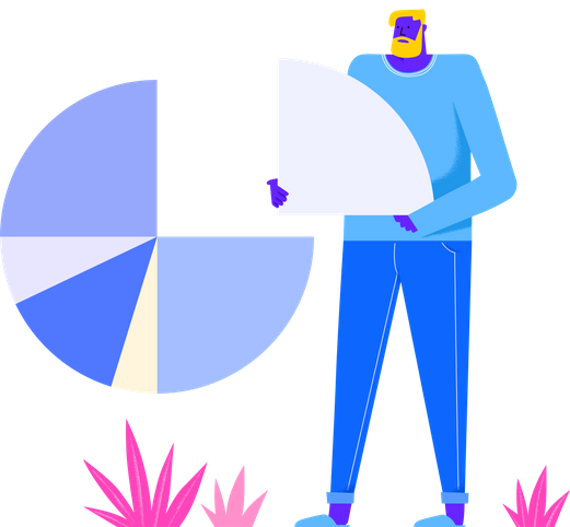 Health insights and support illustration